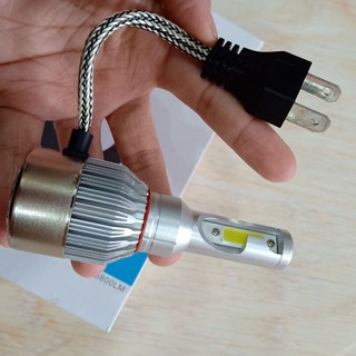 Đèn Pha Led C6 2 tim, Loại 1 Siêu Sáng - A271