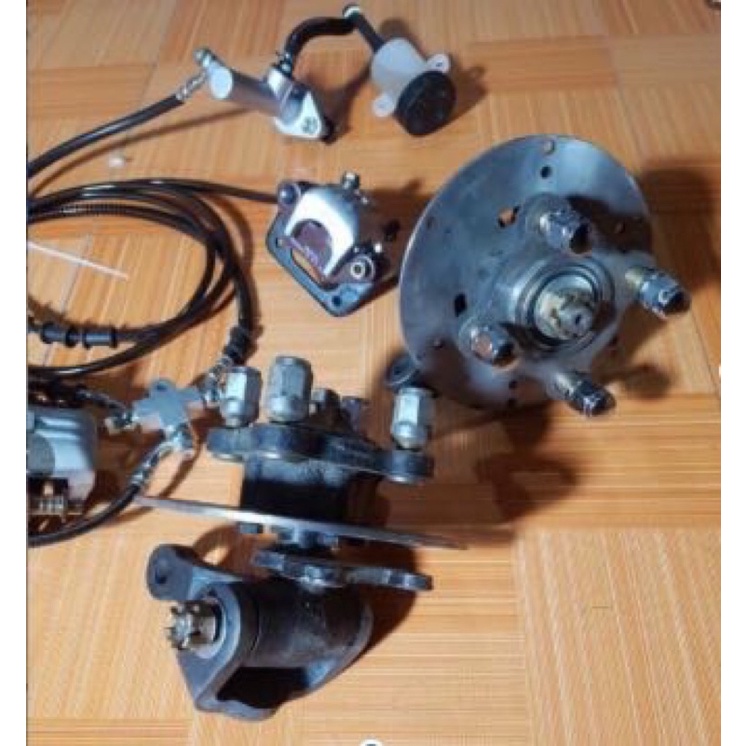 Ụ lái trước phanh đĩa , Mai ơ trước