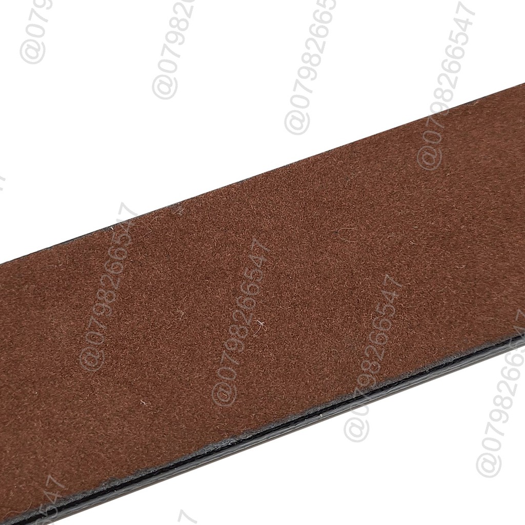 Thắt lưng giá tốt da PU DHM-186 | Khóa con lăn trắng bạc | giao mặt ngẫu nhiên | Bảo hành 12 tháng