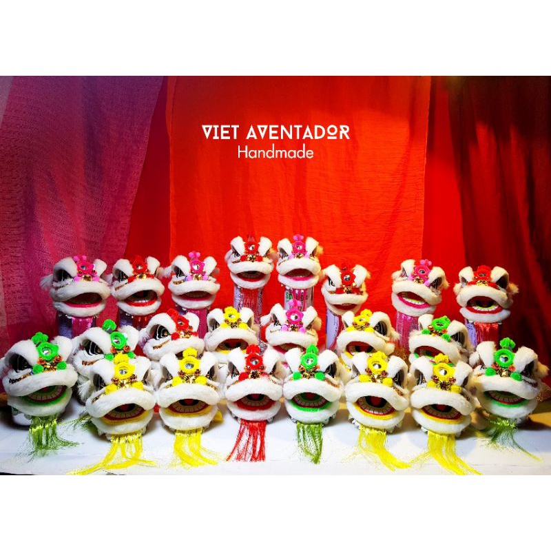 Đầu lân mini, đầu lân mô hình