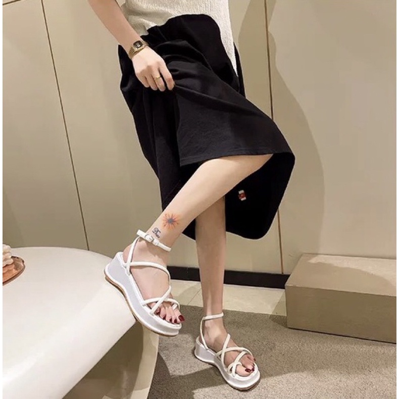 Có sẵn  SANDAL ĐỘN ĐẾ DÂY BẢN NHỎ 📣📣📣
