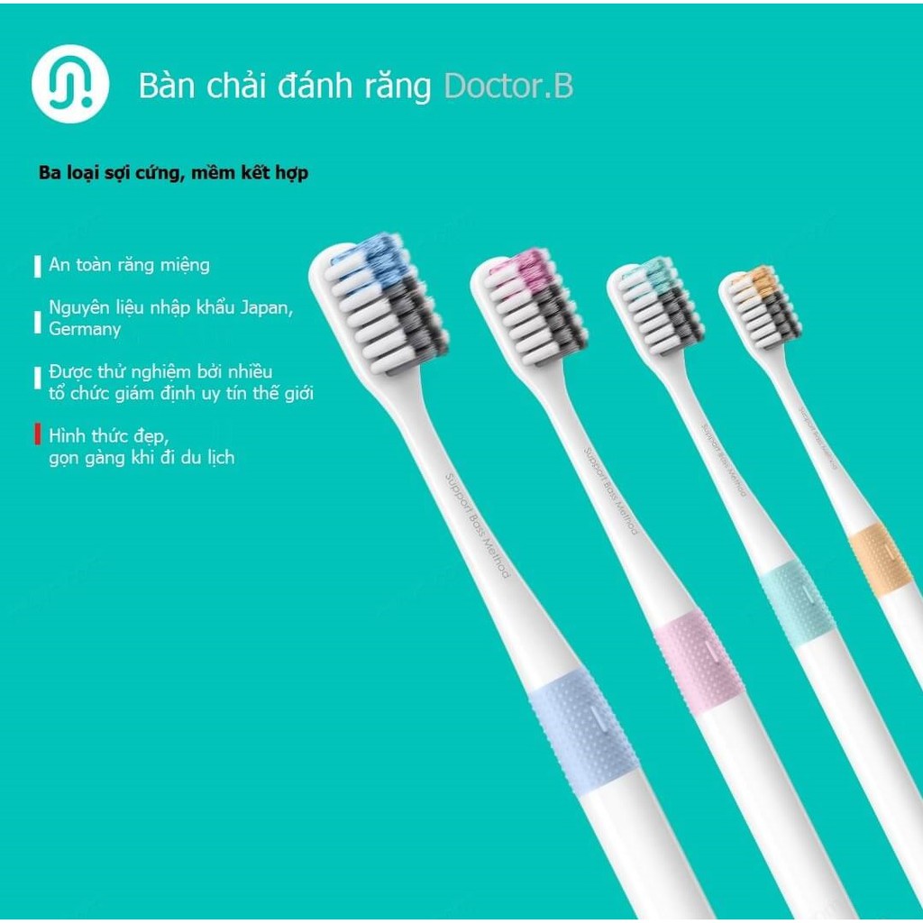 Bàn chải đánh răng DOCTOR.B XIAOMI