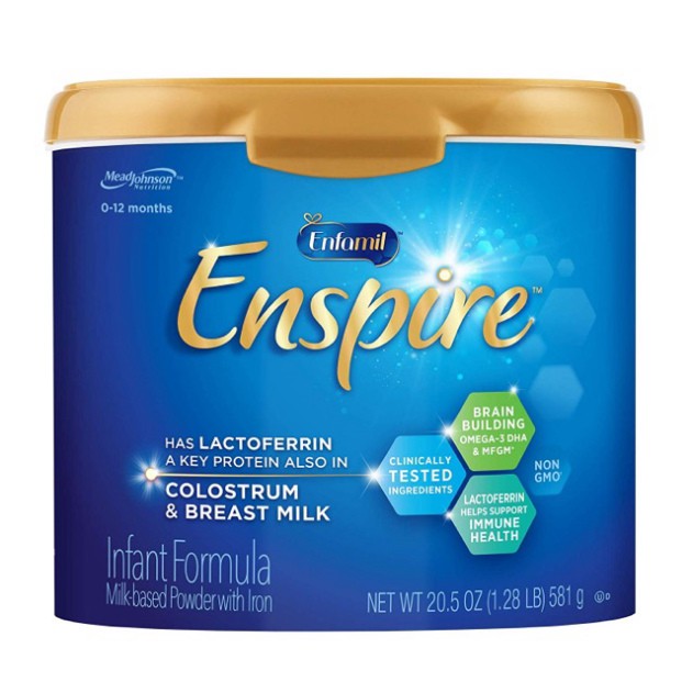 giasoc999  - Sữa Enfamil Enspire Infant Formula Non GMO 581g của Mỹ dành cho trẻ 0-12 tháng tuổi