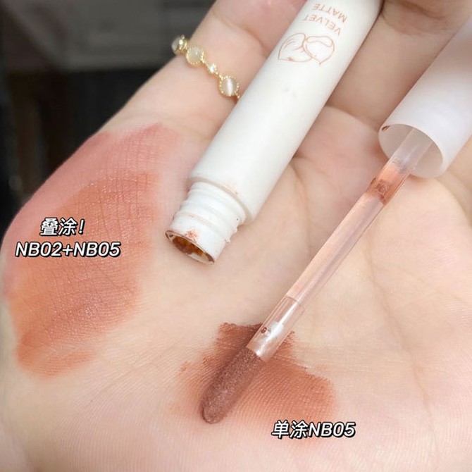 (Hàng Mới Về) Son môi HERORANGE mềm mịn tự nhiên dạng lỏng hiệu ứng mờ sương lâu trôi chống thấm nước sáng bóng | BigBuy360 - bigbuy360.vn