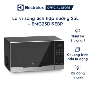 Lò vi sóng Electrolux có nướng 23 lít EMG23DI9EBP