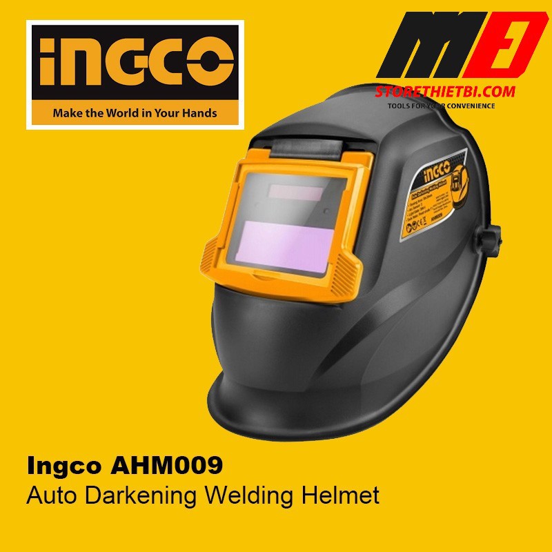 Mũ bảo hiểm hàn tự động INGCO AHM009