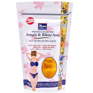 Muối Tắm Tẩy Tế Bào Chết Làm Sáng Da Vết Thâm Vùng Nách Và Bikini YOKO 220g - SHOP DIỆU HUYỀN