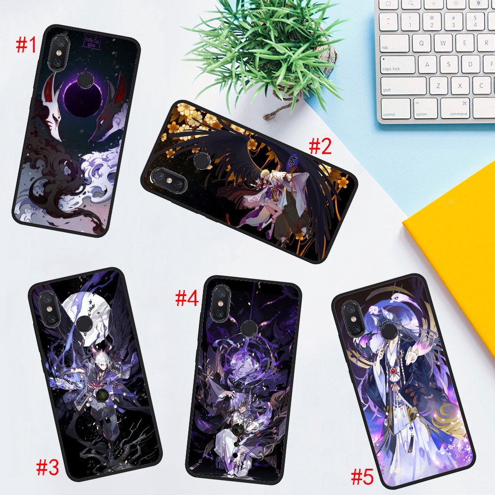 Ốp Lưng Silicone Hình Onmyoji Cho Xiaomi Mi 6 8 Lite 9 Pro F1 A1 A2 5x 6x