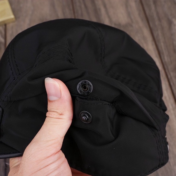 Mũ lưỡi trai Nón Sơn chính hãng Nghĩa Bảo Kê dáng không chóp vải dù cao cấp phong cách cực chất MC225