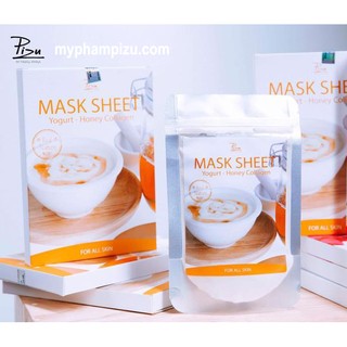 Mặt nạ sữa chua mật ong Mask Sheet Yogurt - Pizu