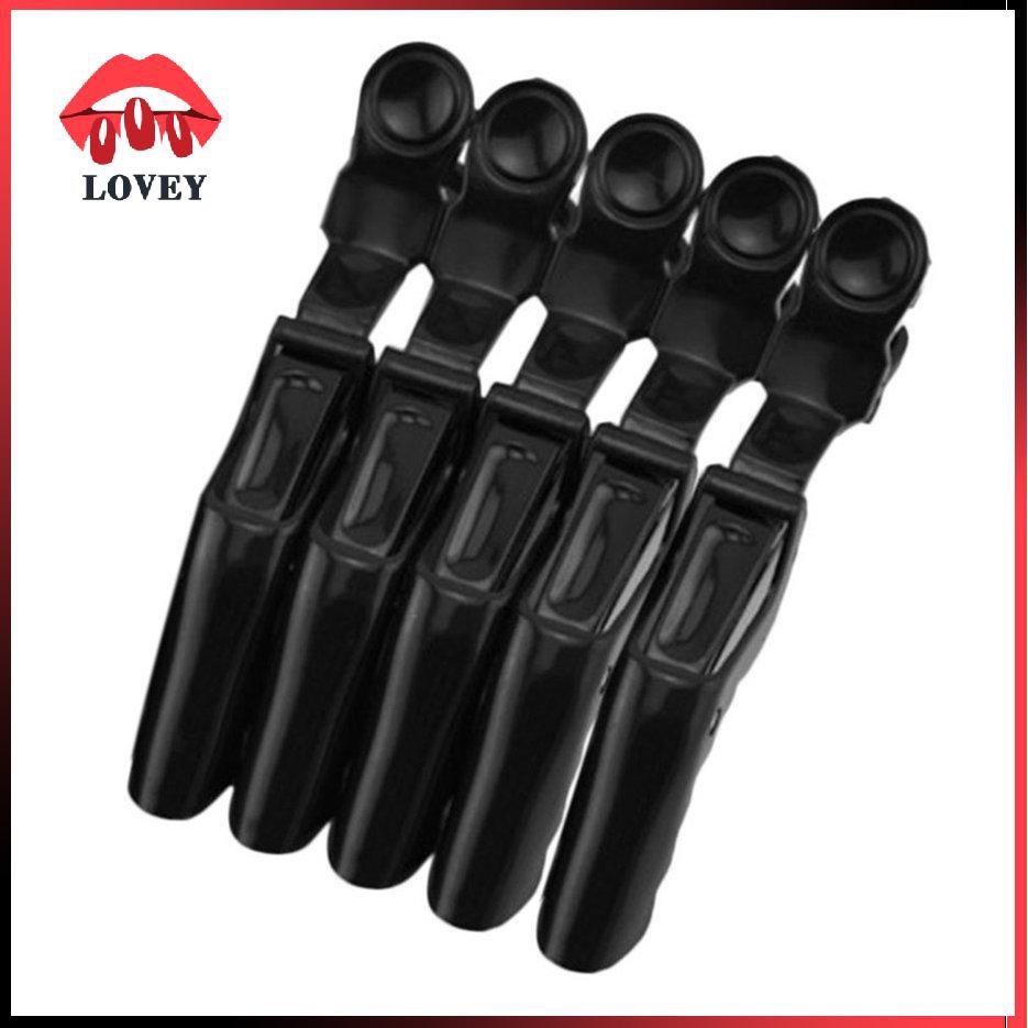 [Hàng mới về] Set 5 Kẹp Cá Sấu Hỗ Trợ Cắt Tóc Tạo Kiểu Đa Năng Chuyên Dụng