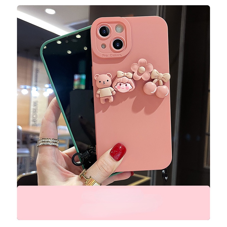 Ốp Điện Thoại Tpu Có Búp Bê Cho SAMSUNG A21S A72 A13 A52 A53 A32 A12 A22 A23 A02 A03S A02S S21Plus Note 20 ultra S21