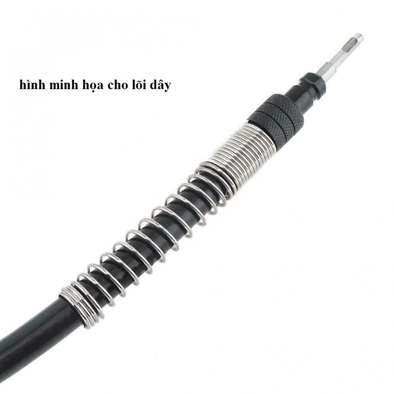 Lõi 6mm dây truyền động máy khoan, máy mài khuôn thẳng hay dây nối dài