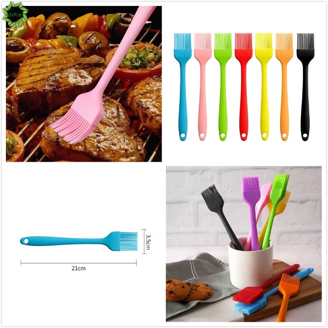 Cọ bằng silicon nhiều màu sắc tuỳ chọn để phết kem dầu tiện dụng