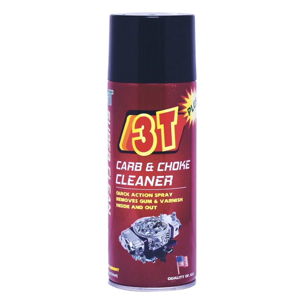 Bình xịt rửa chế hòa khí ô tô xe máy 3T - Dung dịch vệ sinh họng ga, chai vệ sinh bình xăng con 3T