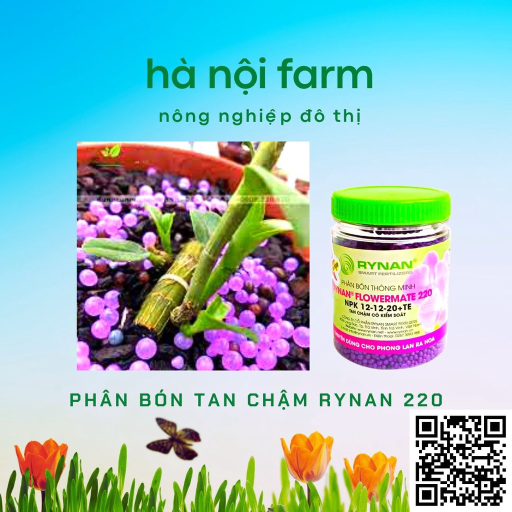 Phân bón thông minh, Tan chậm Rynan 220. lọ