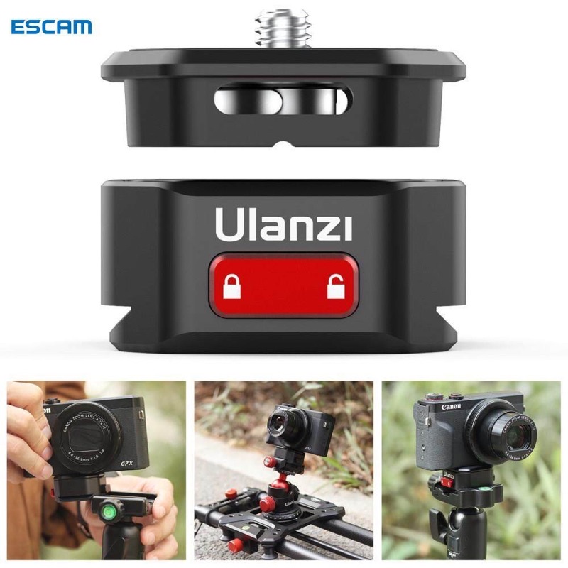 Đế thao tác mở nhanh Ulanzi Quick Release Arca Swiss System 2333