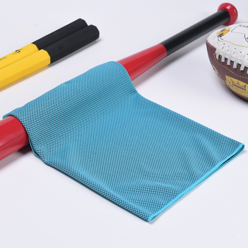 Khăn Polyester Silicon Làm Mát 30 * 80cm 8 Màu Khô Nhanh Thoải Mái Nhỏ Gọn Cho Người Tập Thể Dục Thể Thao Ngoài Trời