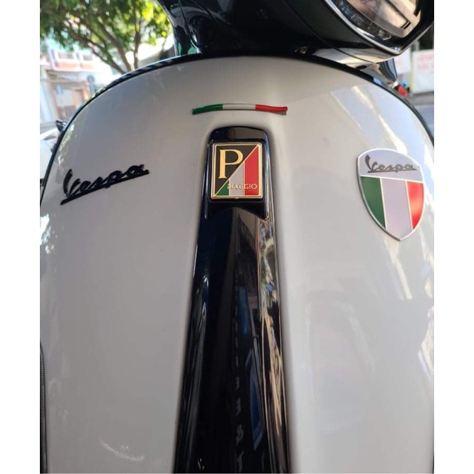 Logo nhôm Vespa Italy