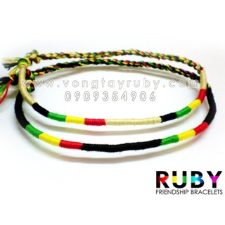 Vòng chân marijuana/rasta handmade chất lượng cao!