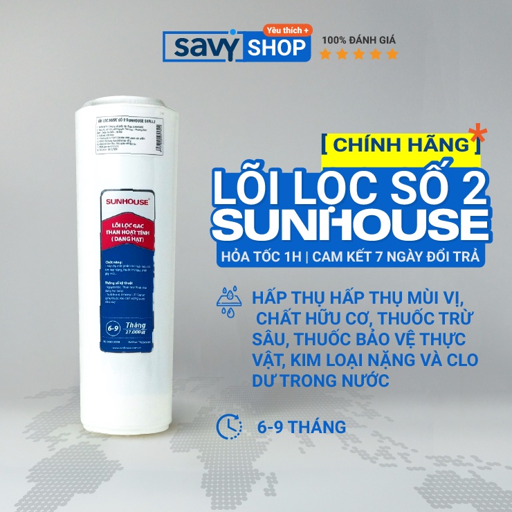 Lõi lọc nước số 1 Sunhouse SHRLL1 [Chính hãng]