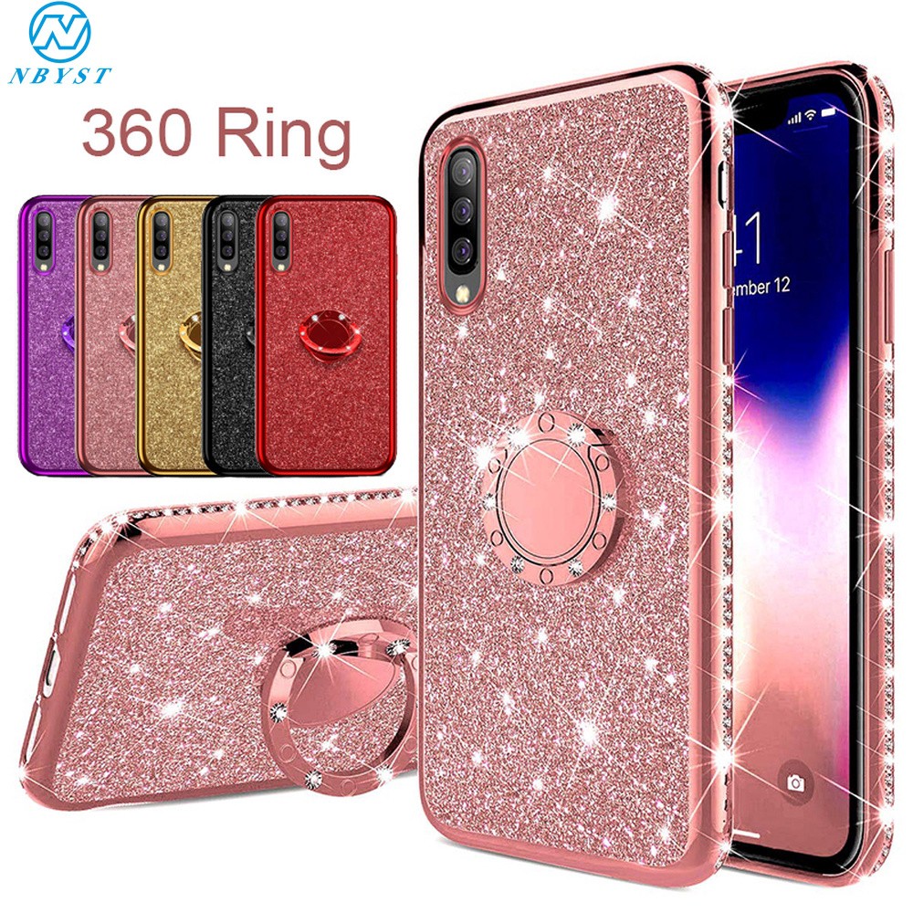 Ốp điện thoại mềm đính đá lấp lánh cho Huawei Nova 6 SE 5 Pro 5i 5t 4 4e 3i 3 2i 2 Lite 3e P20 Lite P30 Pro | WebRaoVat - webraovat.net.vn