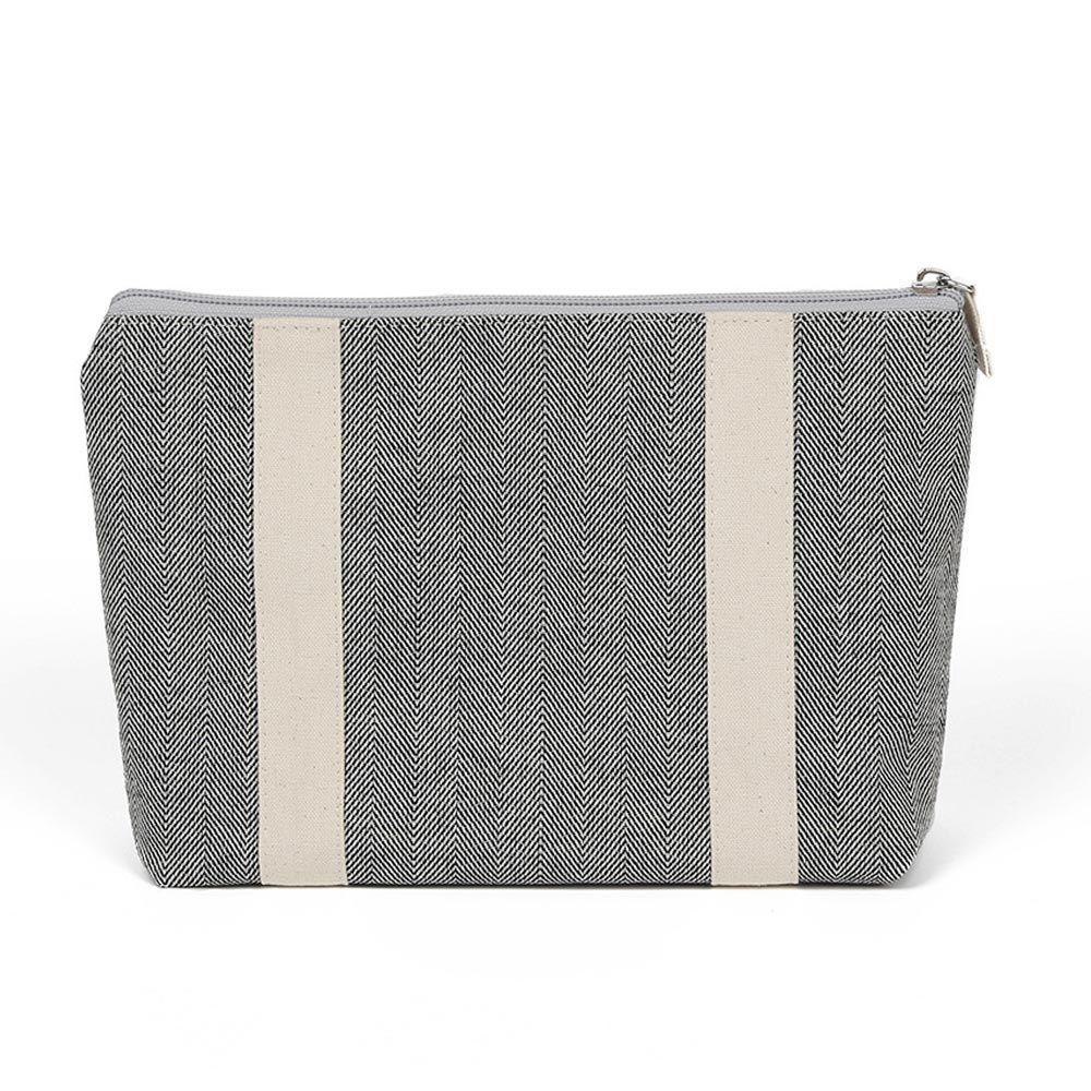 MIHAN1 Túi Canvas Đựng Mỹ Phẩm Cỡ Lớn Tiện Lợi Khi Đi Du Lịch