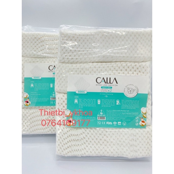 Bông Tẩy Trang Merilynn Bịch 1 Kg - Bông Tẩy Trang hạt massage Bạch Tuyết - Siêu Sạch - Bông