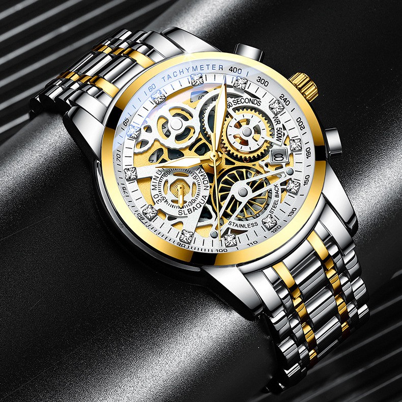 Đồng Hồ Nam Chính Hãng ONTHEEDGE Dây Thép Cao Cấp Có Lịch Ngày Kiểu Dáng Thời Trang Đẹp Đẳng Cấp Giá Rẻ | BigBuy360 - bigbuy360.vn