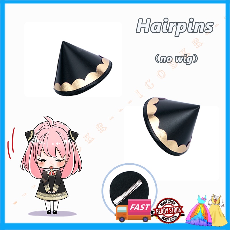 Kẹp Tóc Hóa Trang Nhân Vật Hoạt Hình Spy X Family Anya