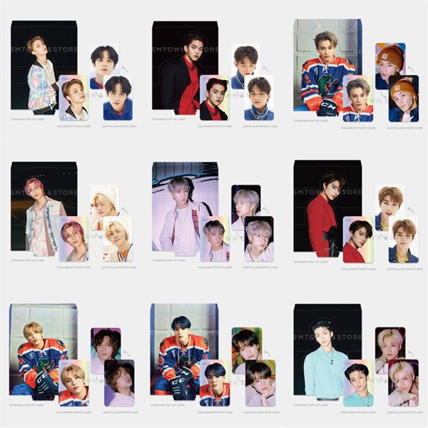 NCT127 RESONANCE Pt.2 goods: Thẻ hình 3 chiều