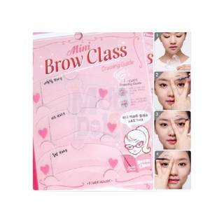 Bộ 2 chì xé và 3 khuôn kẻ mày