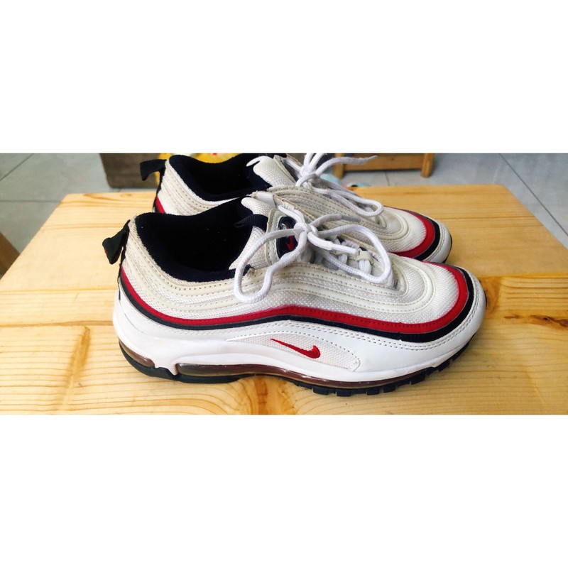 Giày unisex nam nữ Nike Air Max 97 dạ quang, size 36 và 40