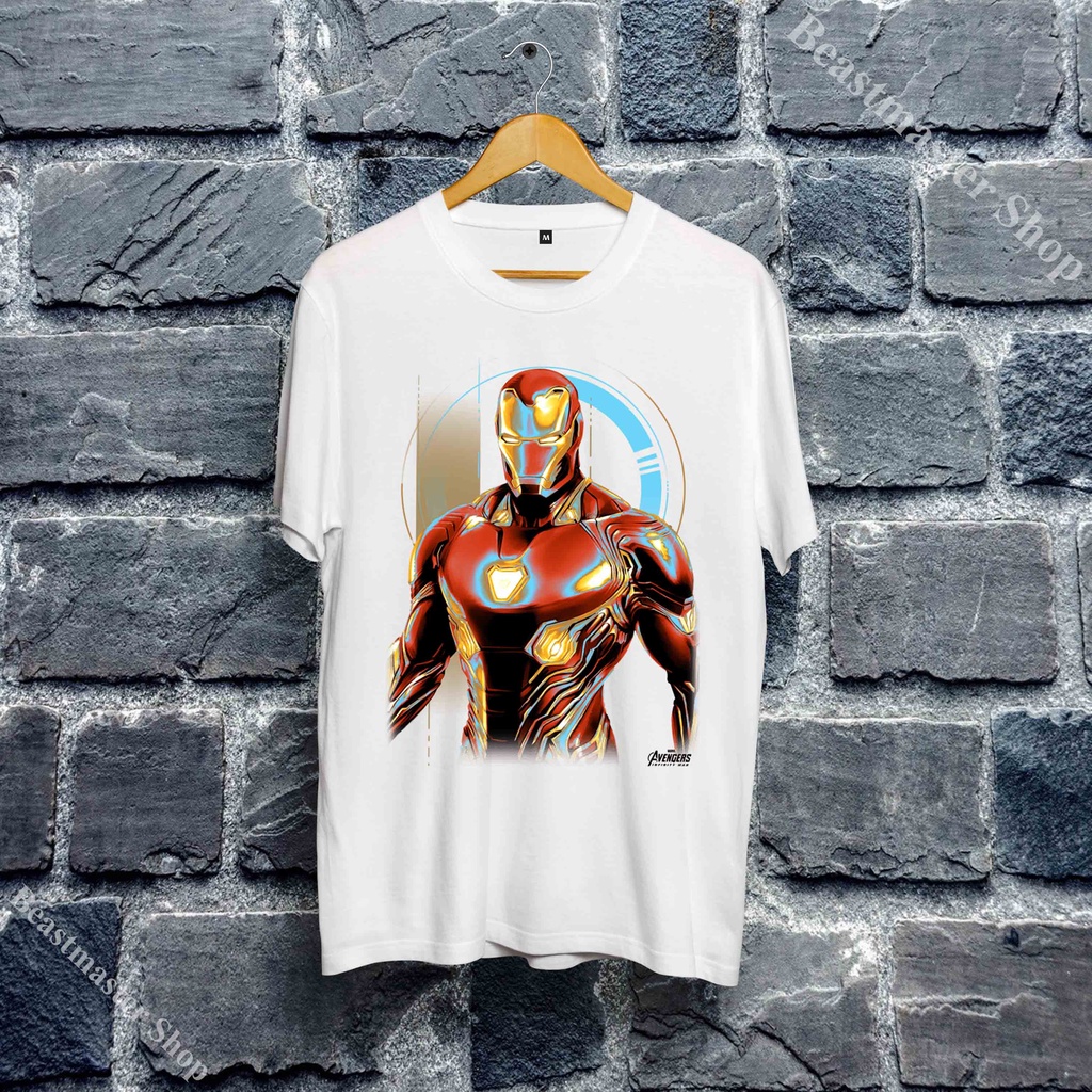 💕Áo Thun Iron Man - Áo Thun Người Sắt - Iron Man T-Shirt - Marvel T-Shirt phong cách - IRM-018