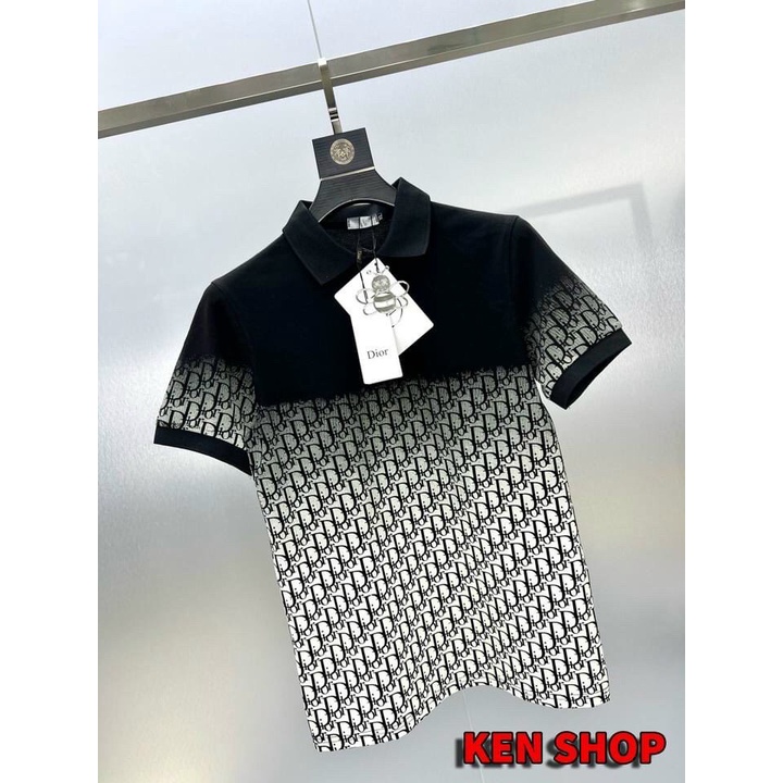 Áo polo nam 3D - Aó Dior nam cao cấp phong cách hàn quốc, sang trong -AP27