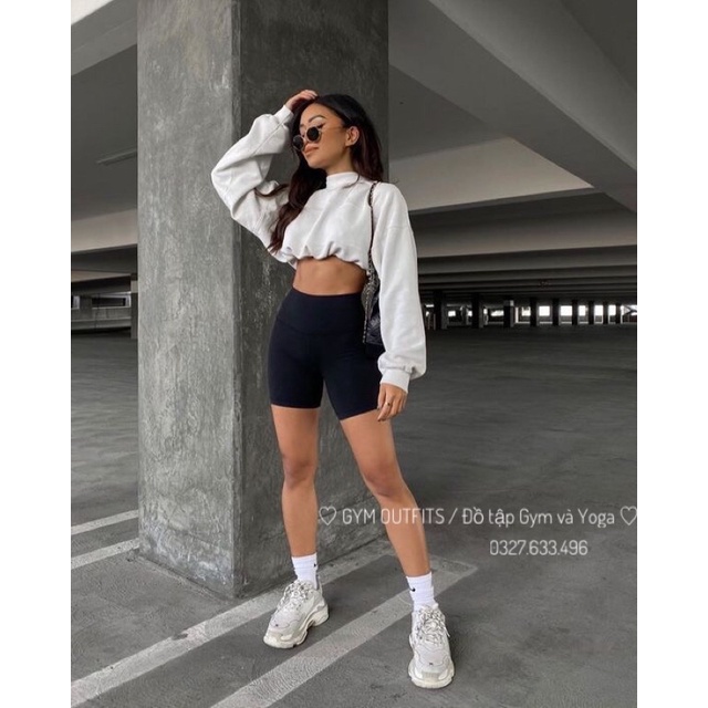 Quần Thể Thao Lululemon Align High-Rise Short 6" - Quần Tập Gym Yoga Cao Cấp