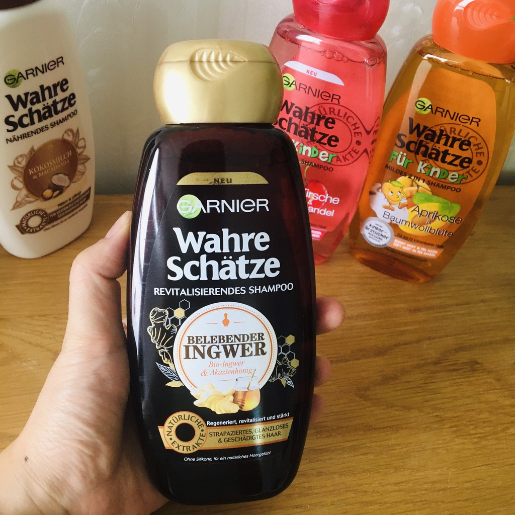 Dầu gội đầu Garnier Schatze  các loại 300ml
