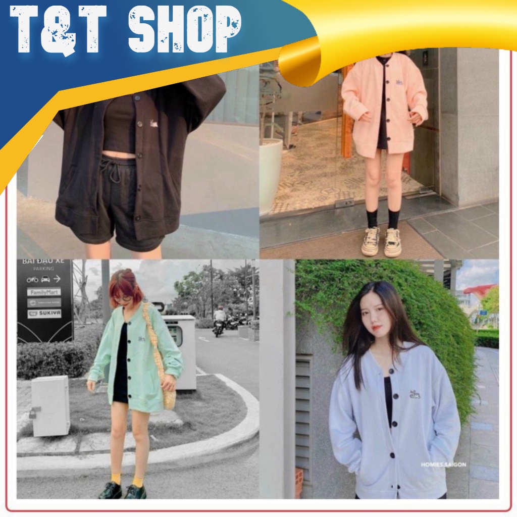 Áo Cardigan nữ, chất nỉ cao cấp, áo khoát nhẹ dễ thương T&T SHOP