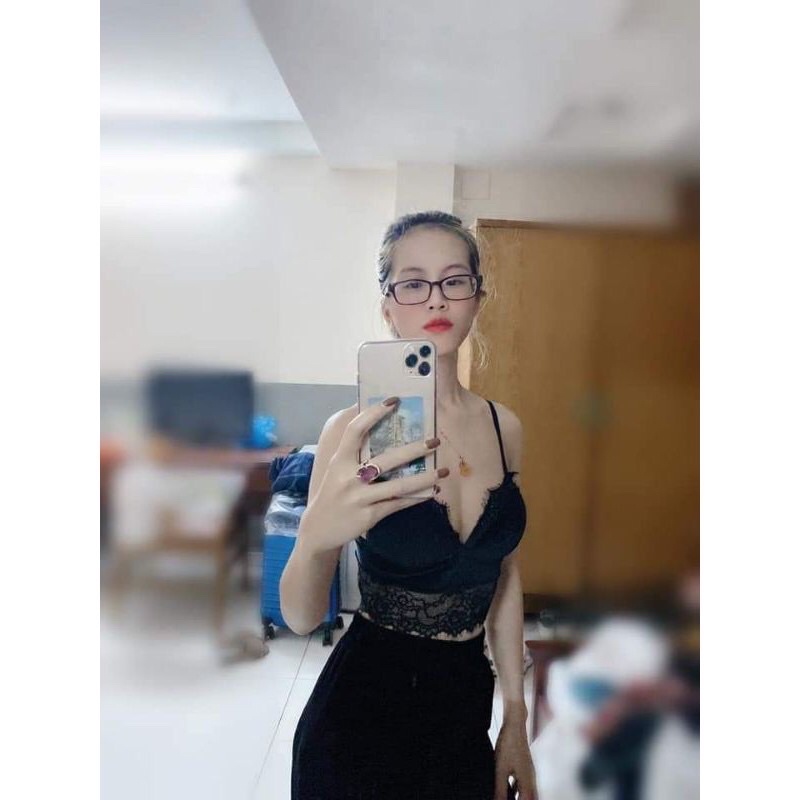 áo bra nhung Hot hit chuẩn mẫu lên sàn