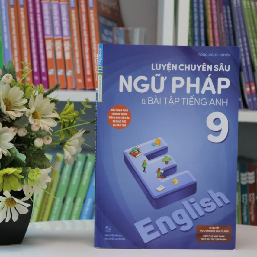 Sách - Combo Luyện Chuyên Sâu Ngữ Pháp Và Bài Tập  Bổ Trợ Toàn Diện Từ Vựng Tiếng Anh 9 Cơ Bản Và Nâng Cao