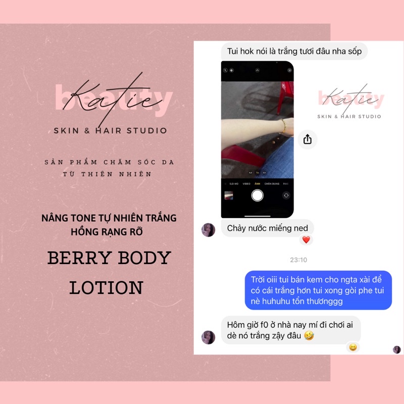 Combo dưỡng trắng body Scrub + body lotion phiên bản dùng thử