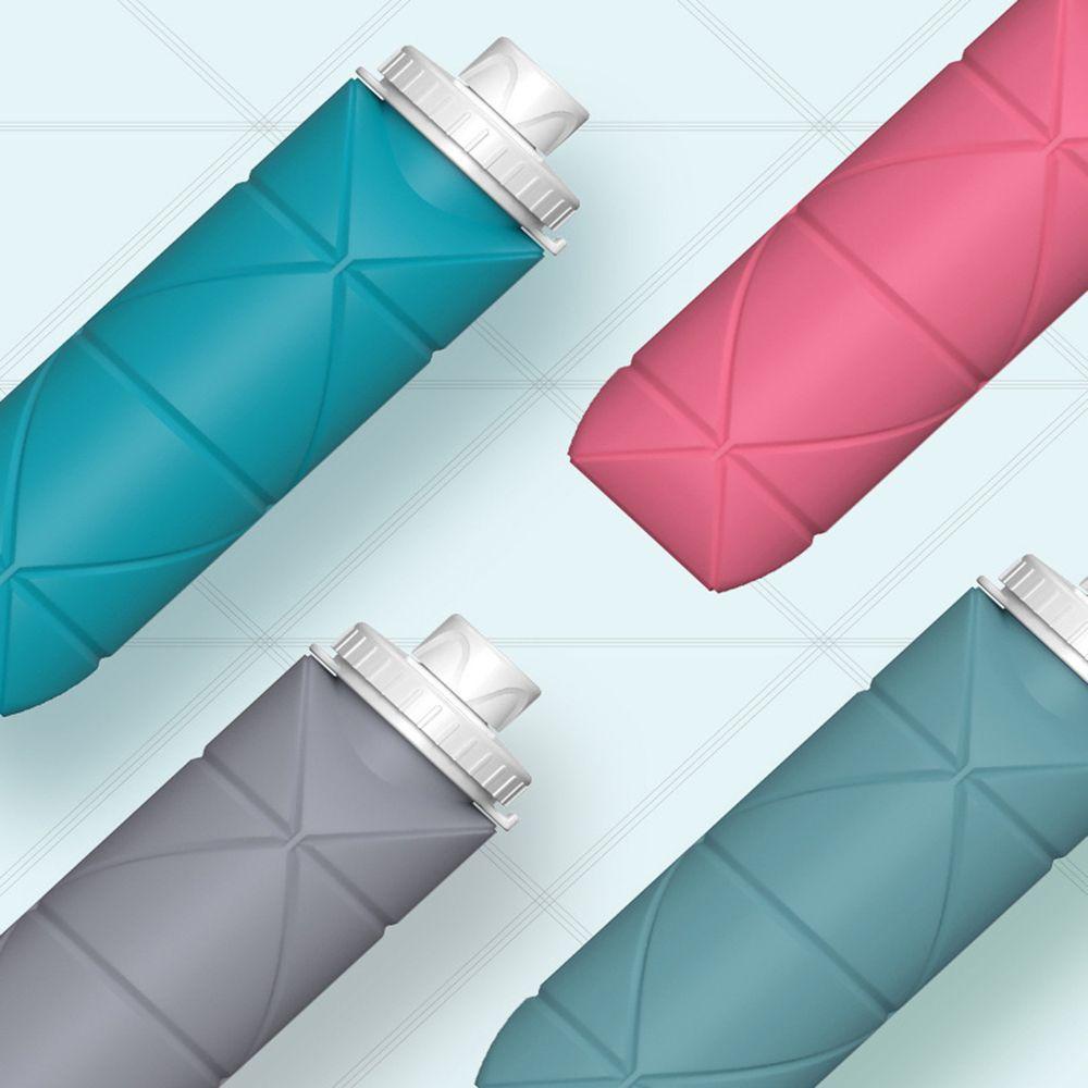 LANSEL Bình Nước Silicone 600ml Có Thể Gấp Gọn Tiện Dụng
