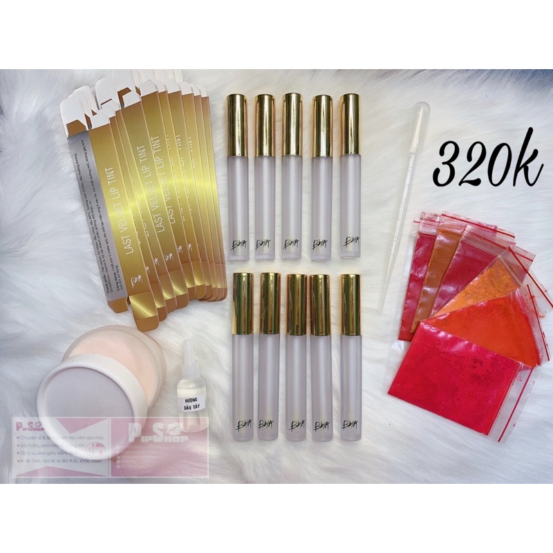 SET LÀM SON KEM KHÁNG NƯỚC SIÊU LÌ HANDMADE SIÊU ĐẸP