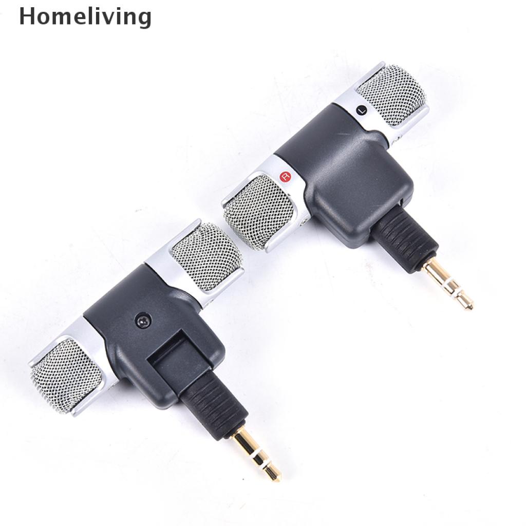 Micro Thu Âm Mini Di Động Với Giắc Cắm 3.5mm Cho Pc Laptop