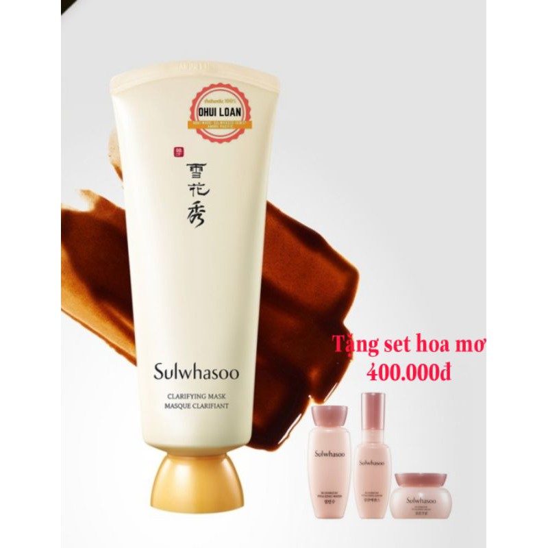 Mặt nạ sáng da lột thảo dược Sulwhasoo Clarifying Mask full 150ml