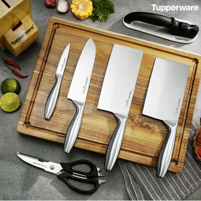 Bộ dao, kéo Tupperware Pro Asian Knife