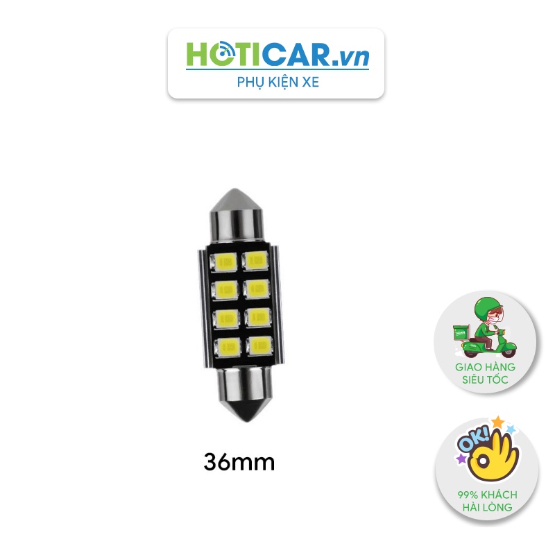 Bóng LED trần, đọc sách, cốp , chip 2835 festoon F2835-8