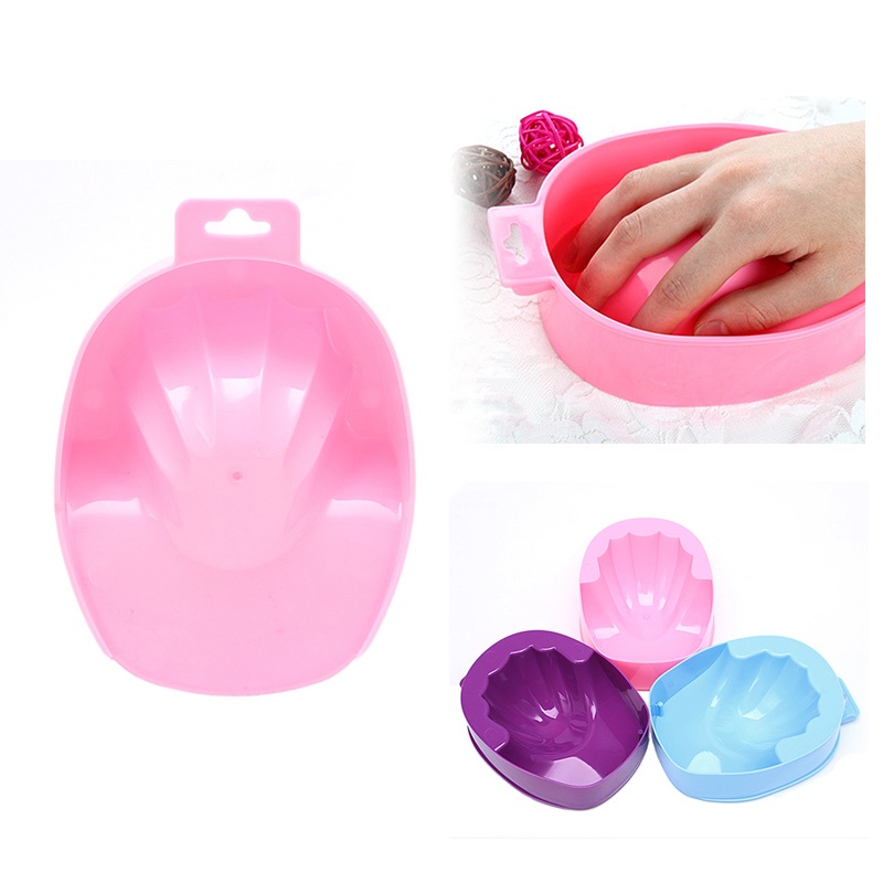 [Hàng mới về] Bát ngâm móng tay tẩy sơn móng tay nghệ thuật tiện dụng cho spa