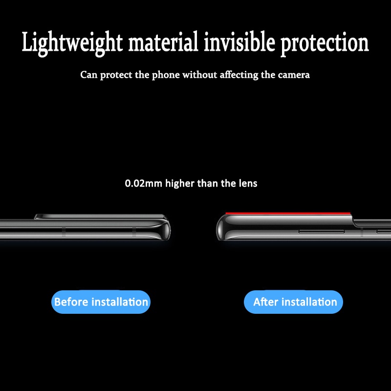 Miếng Dán Bảo Vệ Camera Sau Điện Thoại Samsung Galaxy s22 Ultra,s22+,s22 Bằng Hợp Kim Nhôm