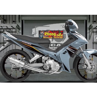 Tem rời yamaha exciter 2006 xám xi măng